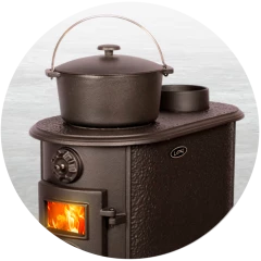 Чугунная печь Alaska
