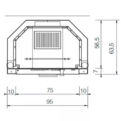 Каминная топка IC TEKNO 1N (EdilKamin)