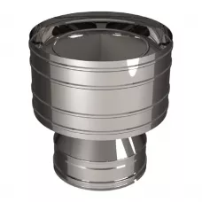Дефлектор D150/250, AISI 321/оцинкованная сталь (Вулкан)