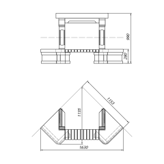 Облицовка TANGO SR, с деревянной балкой (Supra-Russia)