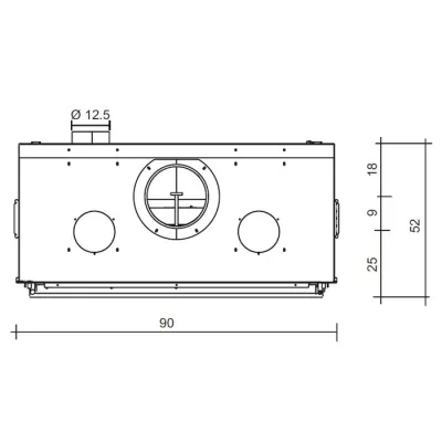 фото Каминная топка SCREEN 80 N (EdilKamin)