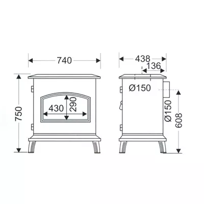 Печь AlSACE 3 Supratherm (Supra)