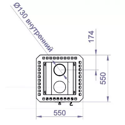 Печь для бани ASP 35 (K-Sauna)