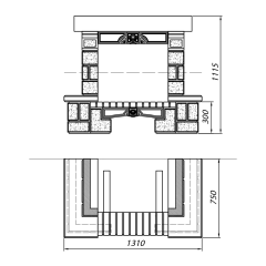 Облицовка SARDANE SR, с деревянной балкой (Supra-Russia)