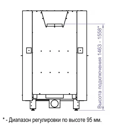 Каминная топка 3VF 1000B (Stav)