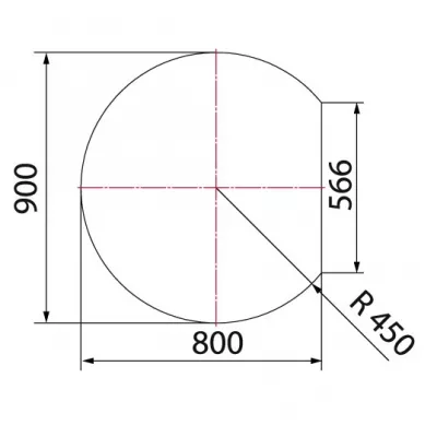 Предтопочный лист VPL011-R9005, 800х900, черный (Вулкан)