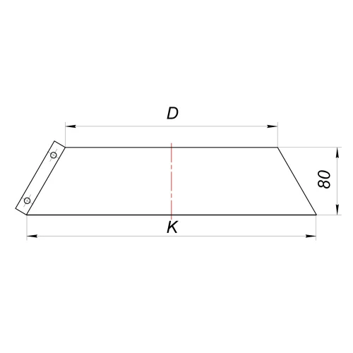 Юбка D115/210, AISI 439 (Вулкан)