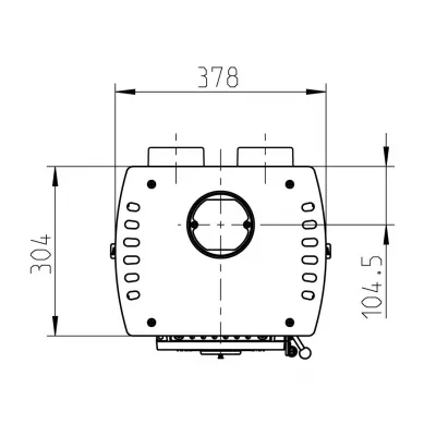 Печь VERONA B TOP, бежевая (Thorma)