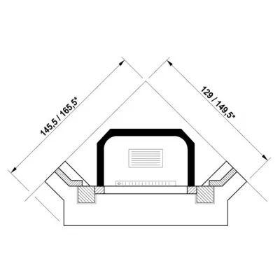 Облицовка BOLZANO CORNER (Palazzetti)