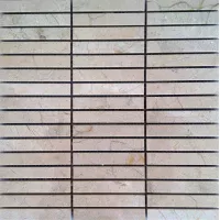 Плитка мраморная MOSAIK TRIPOLI из CREMA MARFIL, 30x30x1 (Eima)
