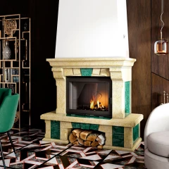 Комплект мрамора VERDE для облицовки MARBELLA SR, пристенная (Supra-Russia)