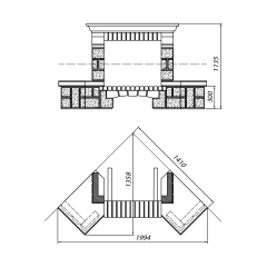 Облицовка BEAURIVAGE SR, с каменной балкой (Supra-Russia)