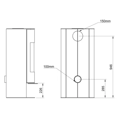 фото Печь ONIX R7 (KFS Stoves)