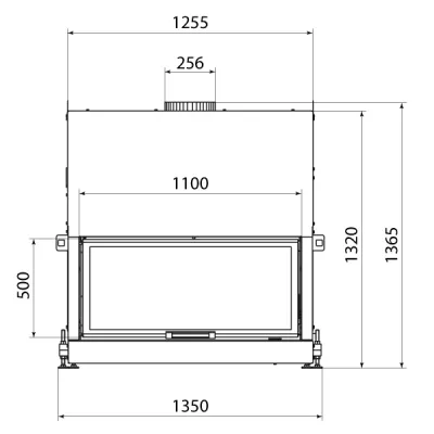 Каминная топка HF 1100W (Stav)