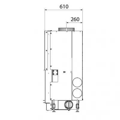 Каминная топка HF 1100W (Stav)