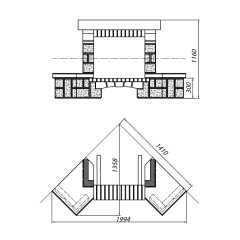 Облицовка BEAURIVAGE SR, с деревянной балкой (Supra-Russia)