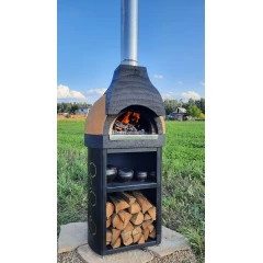 Печь "ПОМПЕЙКА-600 мобильная"