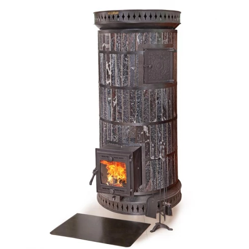 Печь банная «РУССКАЯ БАНЯ» С ЗАКРЫТОЙ КАМЕНКОЙ в амфиболите