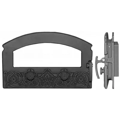 Дверка каминная герм. ДКГ-5С-Э Зной без стекла