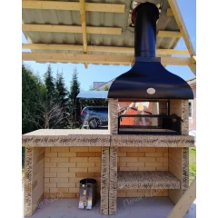 Модуль "СТОЛ" в облицовке Керма-БЕРЕЗА