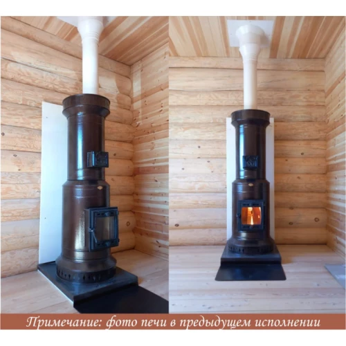 Печь круглая отопительная "ГОЛЛАНДКА КДМ-15"