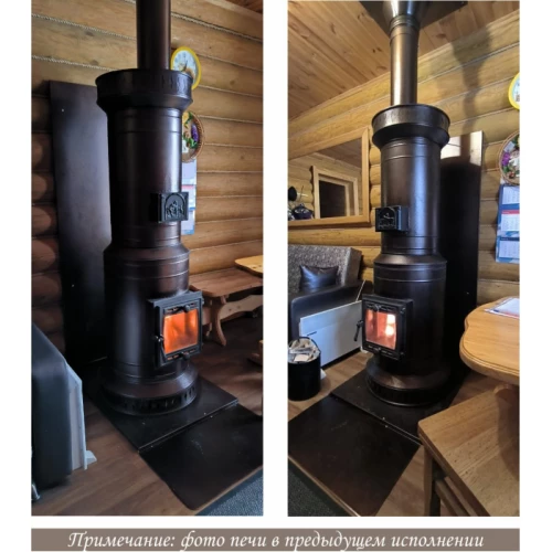 Печь круглая отопительная "ГОЛЛАНДКА КДМ-15"