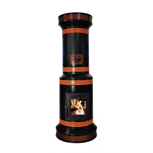 Печь круглая отопительная "ГОЛЛАНДКА КДМ-15"