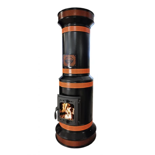Печь круглая отопительная "ГОЛЛАНДКА КДМ-15"