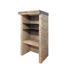 Модуль "ШКАФ" в облицовке Керма-БЕРЁЗА