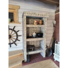 Модуль "ШКАФ" в облицовке Керма-БЕРЁЗА