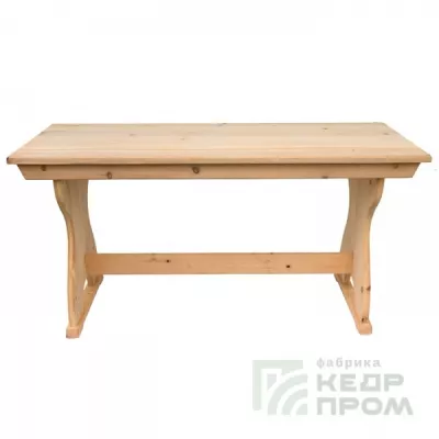 Стол из кедра 120x60 см