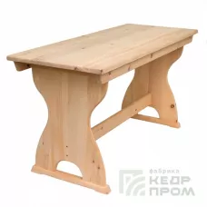 Стол из кедра длинной 150x60 см