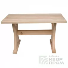 Лавка из кедра длинной 120x40 см