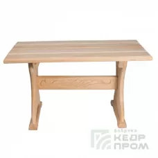 Лавка из кедра с резьбой длинной 150x40 см