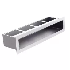 Решетка Aero Grate 80х9 белая