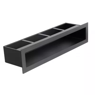 Решетка Aero Grate 100х6 черная