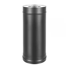 Сэндвич-труба KERABLACK (AISI 430 1,0мм/0,5мм), L-0,25м (200х300, 1)