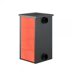 Печь-Камин ВЕЗУВИЙ ПК-01 (270) с плитой красн. 9 кВт (150 м3)  115 мм