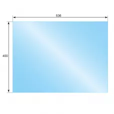 Стекло ASTON 700 (0,536*0,400) каминная топка