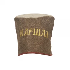 Шапка Кубанка "МАРШАЛ"серая (арт.305105)