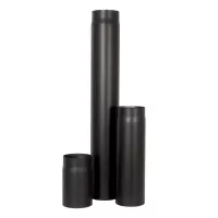 Труба LAVA (конструкционная сталь 2мм, черный) 500 мм, (200)
