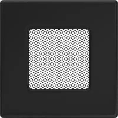 Вентиляционные решетки - Вентиляционная решетка Черная (11*11) 11C