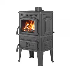 Печь-камин Везувий LV-12S %22Антрацит%22