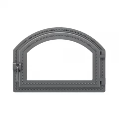 Дверка ВЕЗУВИЙ каминная 222 (не крашенная, без стекла)