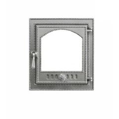 Дверка ВЕЗУВИЙ каминная 210 (не крашенная, без стекла)