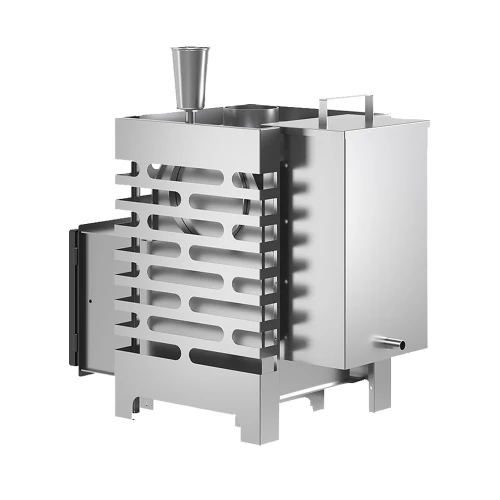 Печь для бани ASTON 12 INOX стекло "АКВА "