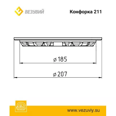 Конфорка ф213