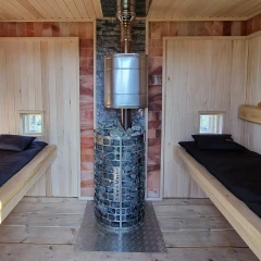 Печь для бани Эверест "Steam Master" 24 INOX (210М)