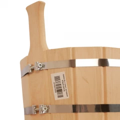 Шайка 5л с пласт. вставкой ОЛЬХА (ШП-5)