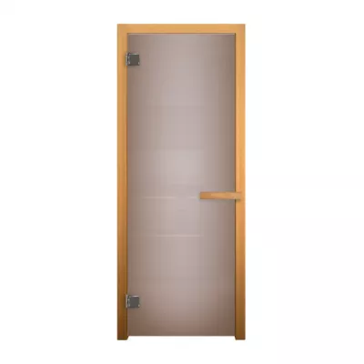 ВЕЗУВИЙ Дверь стекло  Сатин Матовая 180х70 (6мм, 2 петли 710) (ОСИНА) купить